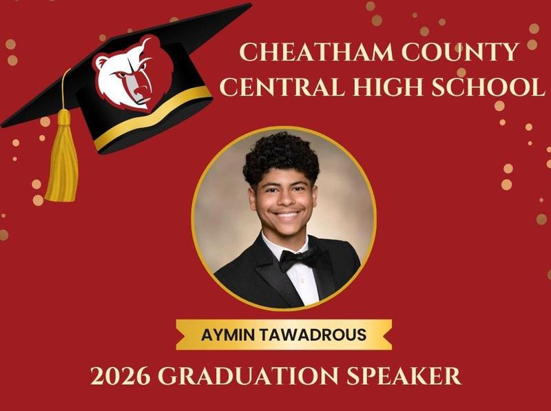 Aymin Tawadrous is the CCCHS graduation speaker.