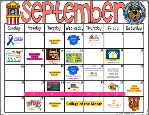 Take a look at our events in September!