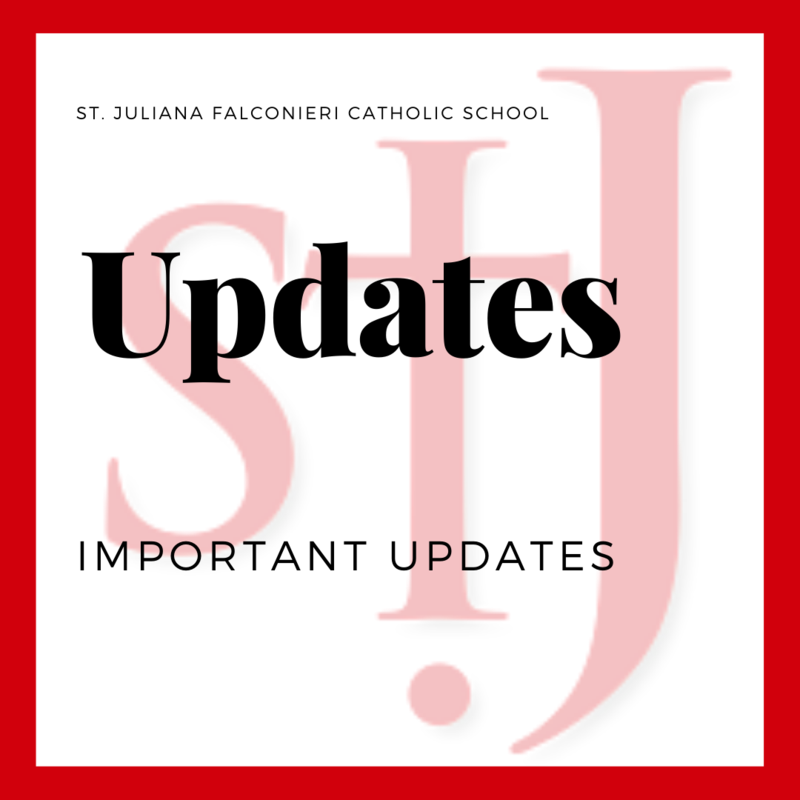 Important Updates from St. Juliana School Featured Photo