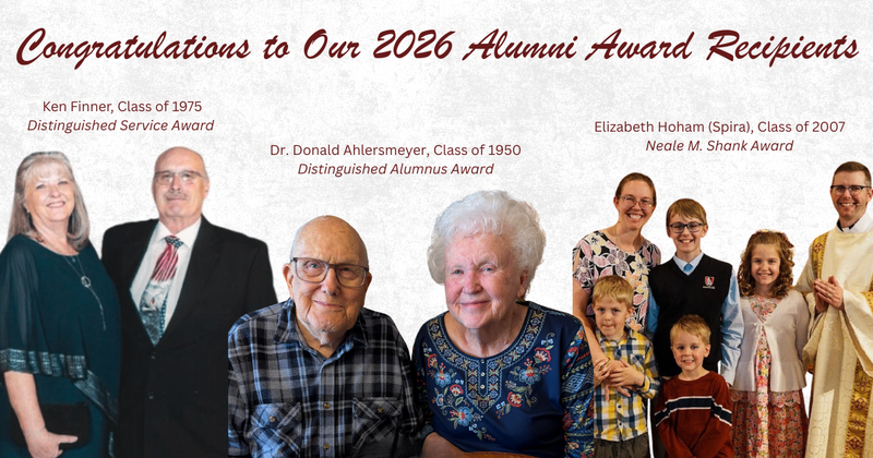 Concordia Lutheran High School Announces 2026 Alumni Award Recipients Featured Photo