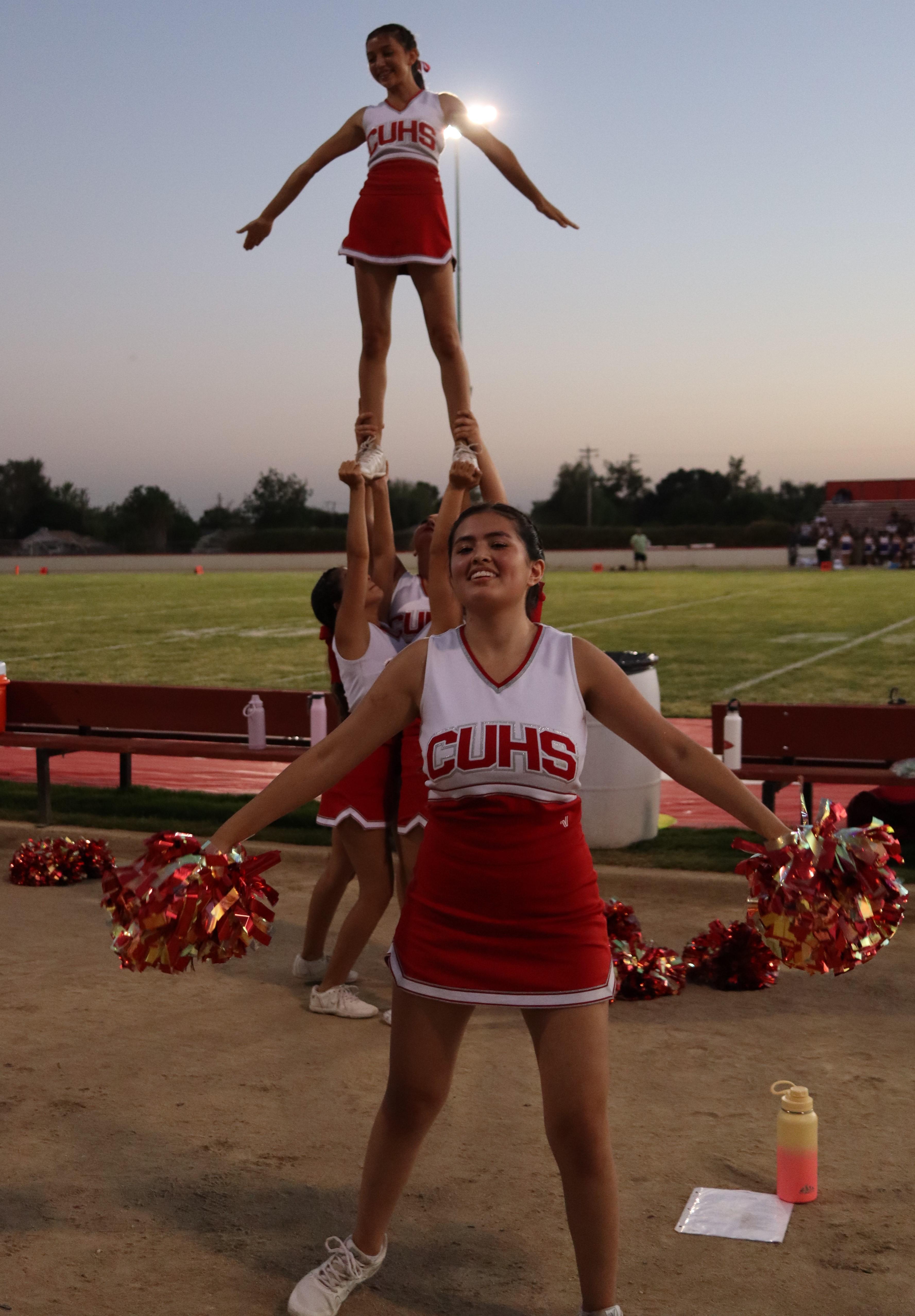 Varsity Cheer vs. Fresno, August 26, 2022 CUHS Videos & Photos