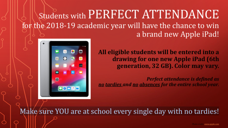 Perfect Attendance iPad Giveaway Featured Photo
