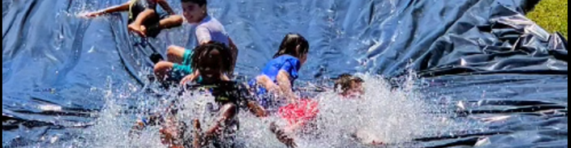 MES students enjoying some water fun during field day!