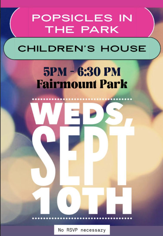 Pops in the park Sept 10th