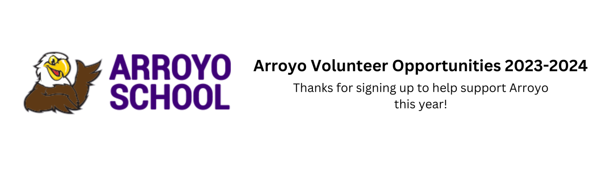 Arroyo volunteer opportunities