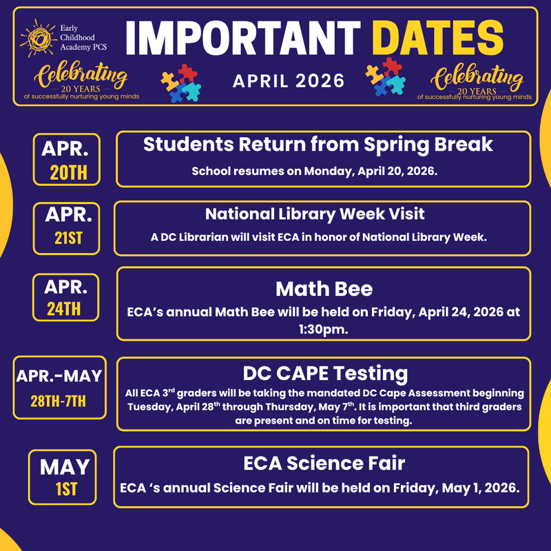 Weekly Guide to Key Dates & Events Featured Photo