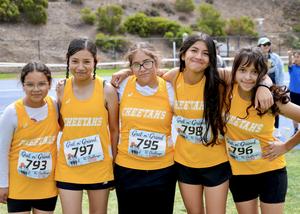 Cross Country Team poses for a photo