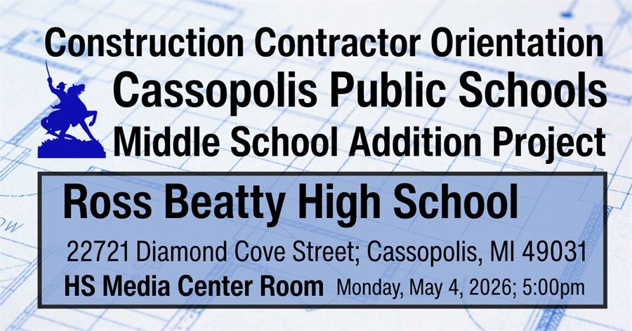  Construction Orientation Meeting May 4, 2026