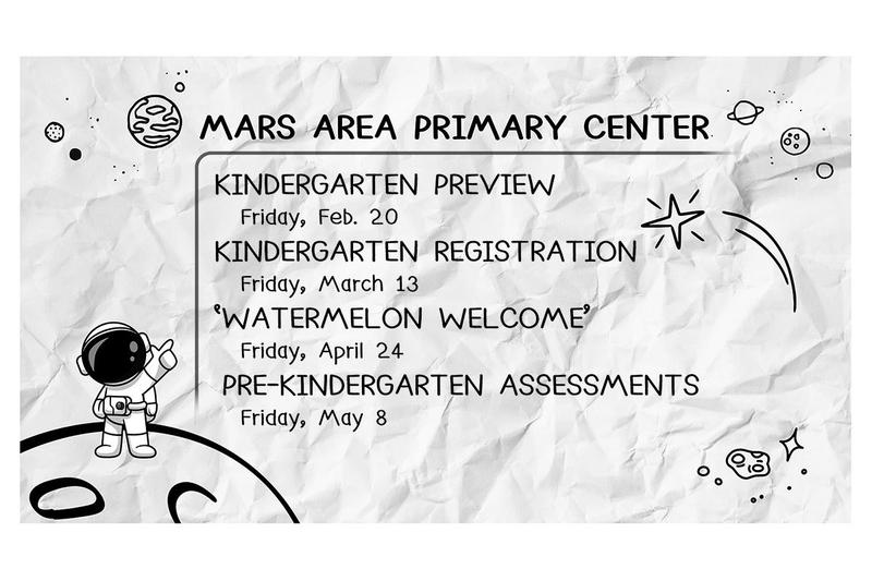 A crinkled paper background with drawings of planets and an astronaut