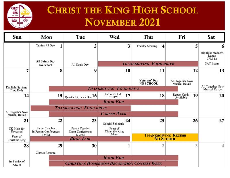 November Calendar Featured Photo