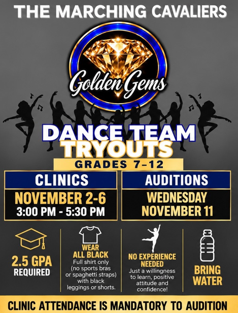Dance Team Tryouts Featured Photo