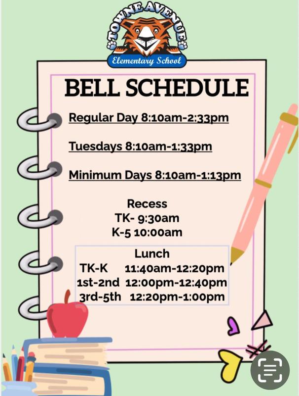 Bell Schedule