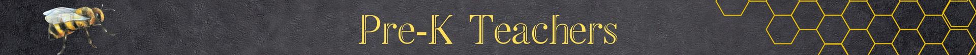 Website header for Pre- K Teachers