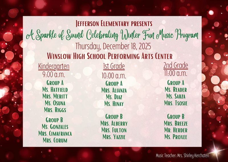 Music Program Dec 2025