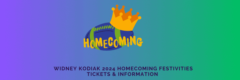 flyer for homecomign 2025