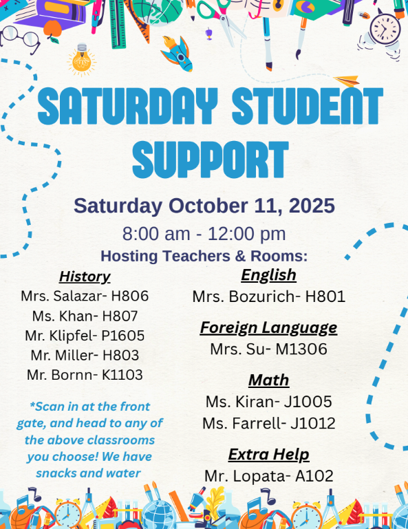 Saturday Student Support
