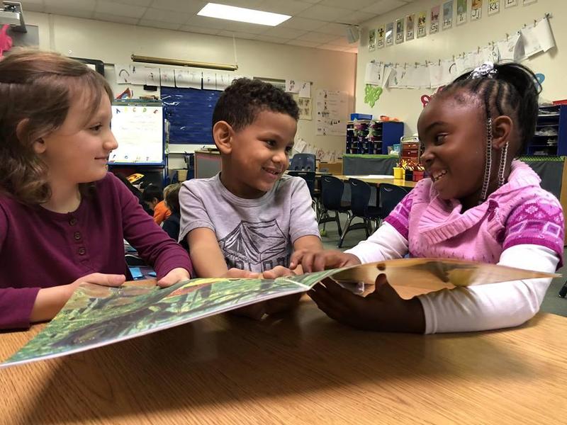 Kids Reading at CDC