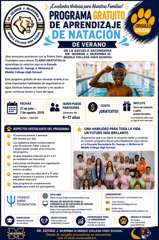 Swim Flyer Spn