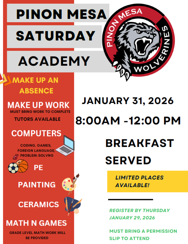 Saturday Academy 01/31/2026 Featured Photo