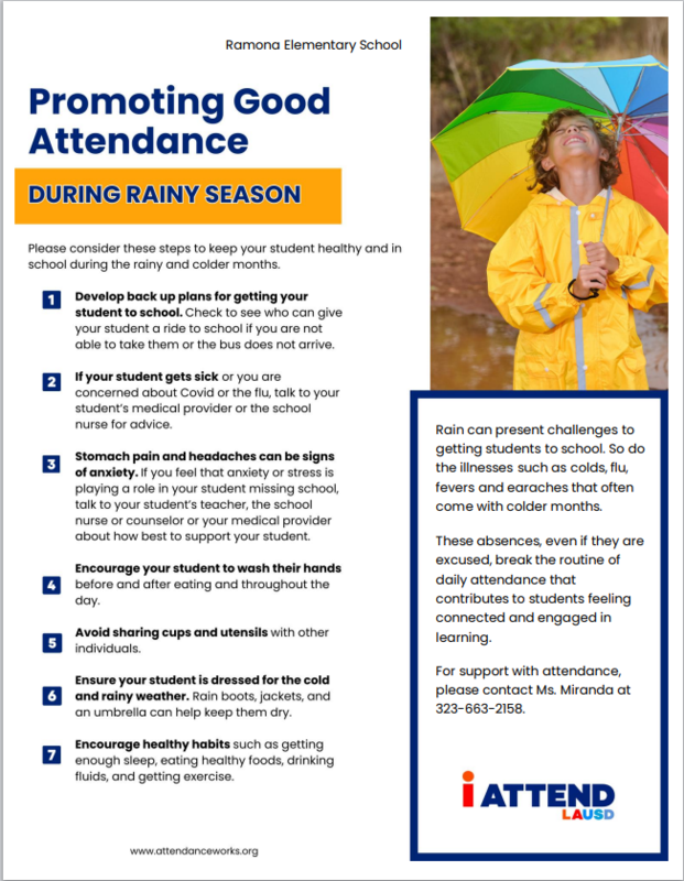 Promoting Good Attendance