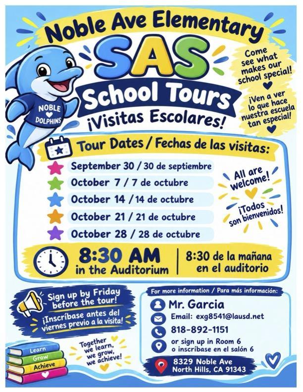 S.A.S Tours / Visitas de Tours del programa S.A.S Featured Photo