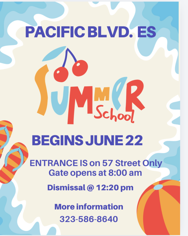 Summer School Begins June 22