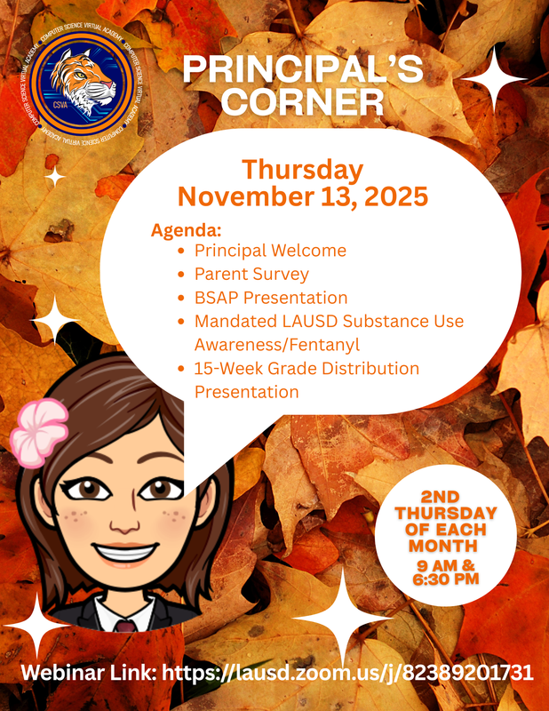 Principals Monthly Meeting 25