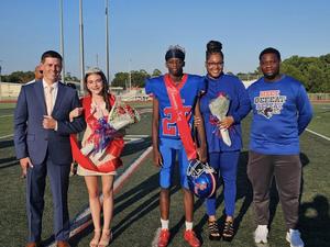 PCMS Homecoming Court!  Congratulations to the King CJ Shoulders, Queen Paisley Broussard, and their beautiful court!