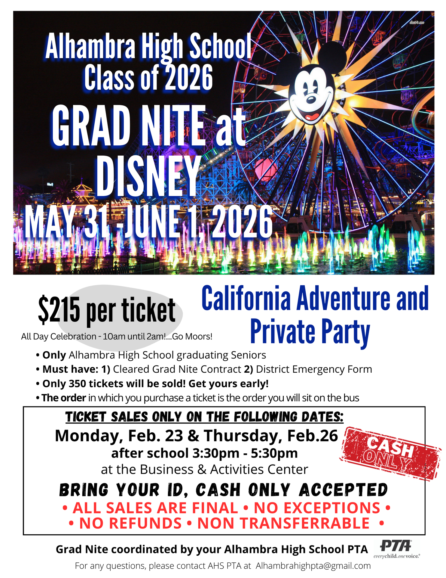 2026 Grad Nite FLYER