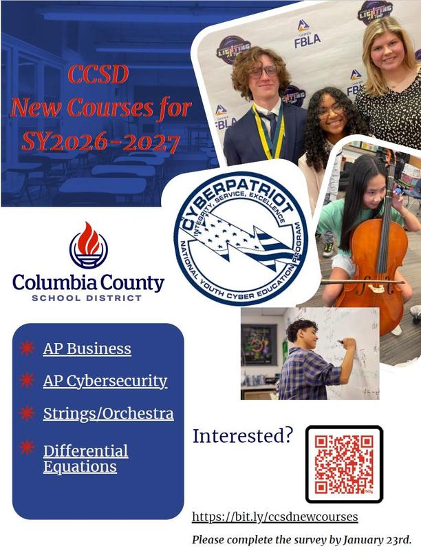 26/27 potential new classes