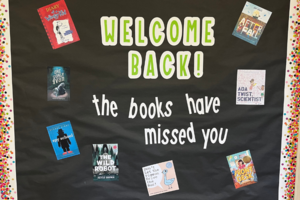 Library bulletin board