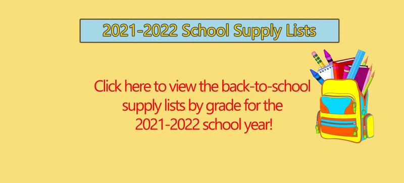 2021-2022 School Supply Lists by Grade Featured Photo