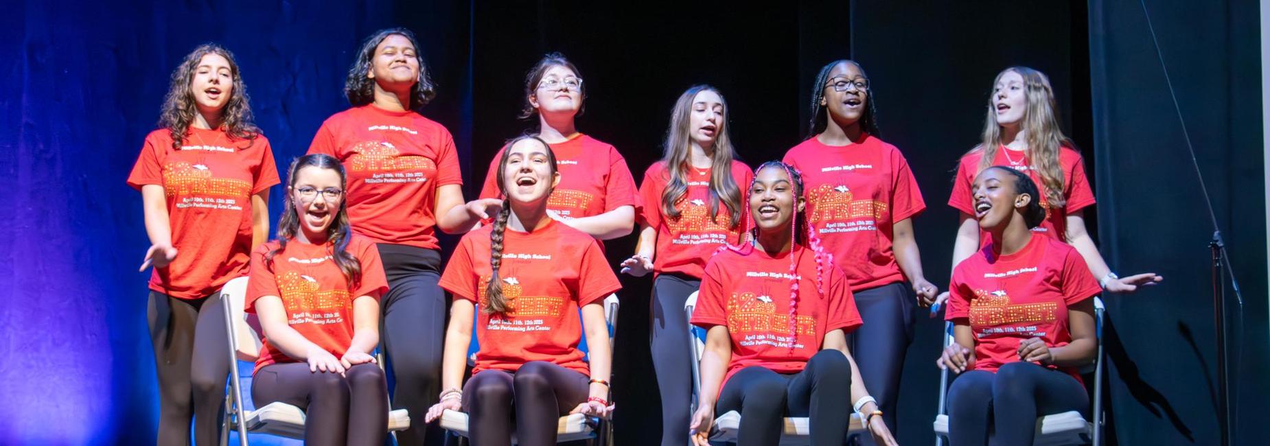 42nd Street Cast at Teen Arts