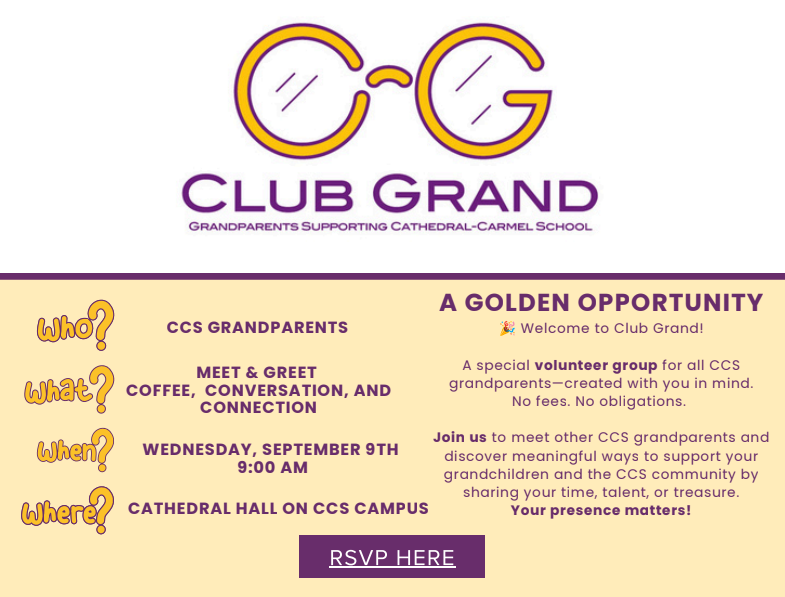 Club Grand Coffee & Conversation - Sept. 9 @ 9:00 Featured Photo