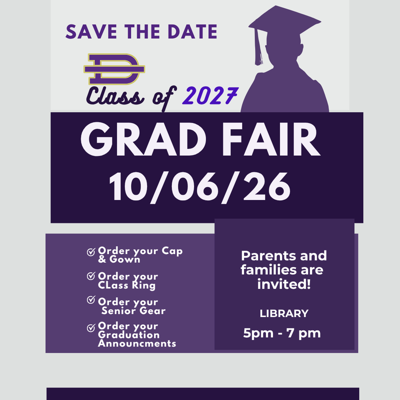 🎓 Class of 2027 Grad Fair