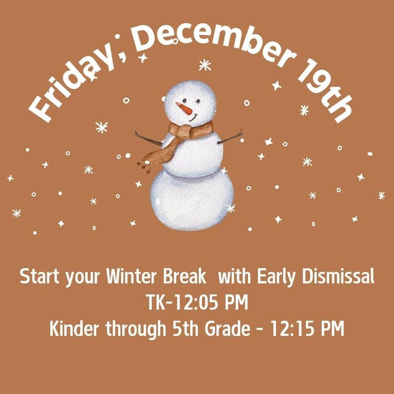 Friday, December 19th - Pajama Day and Early Dismissal Thumbnail Image