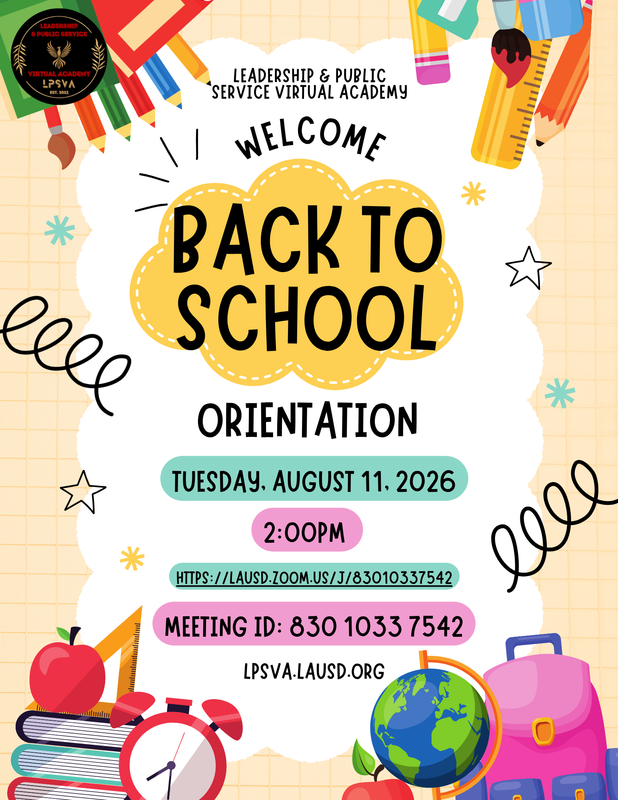 Orientation Flyer
