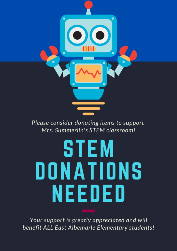 STEM Donations Needed Featured Photo