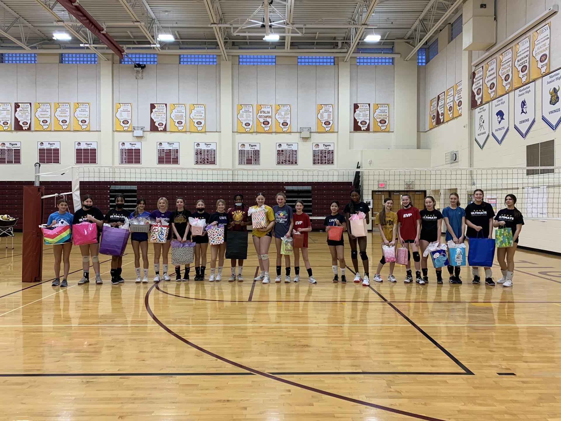 Girls Volleyball Cristina Vallejo Frankfort School District 157C