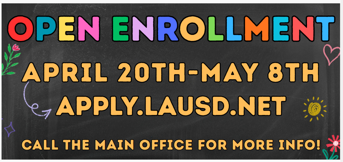 Open enrollment flyer