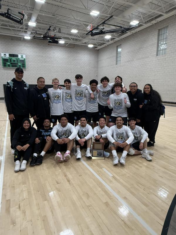 Boys volleyball region champs