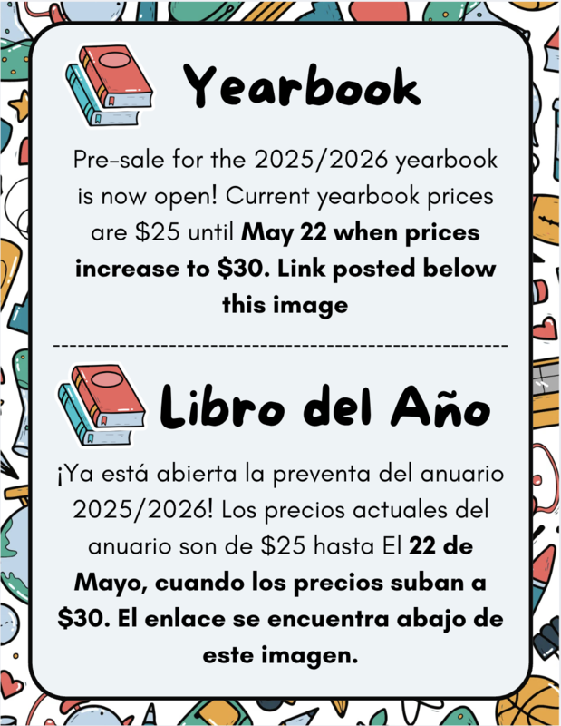 Yearbook Pre Sale