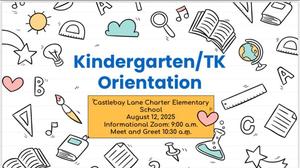 KINDER/TK ORIENTATION