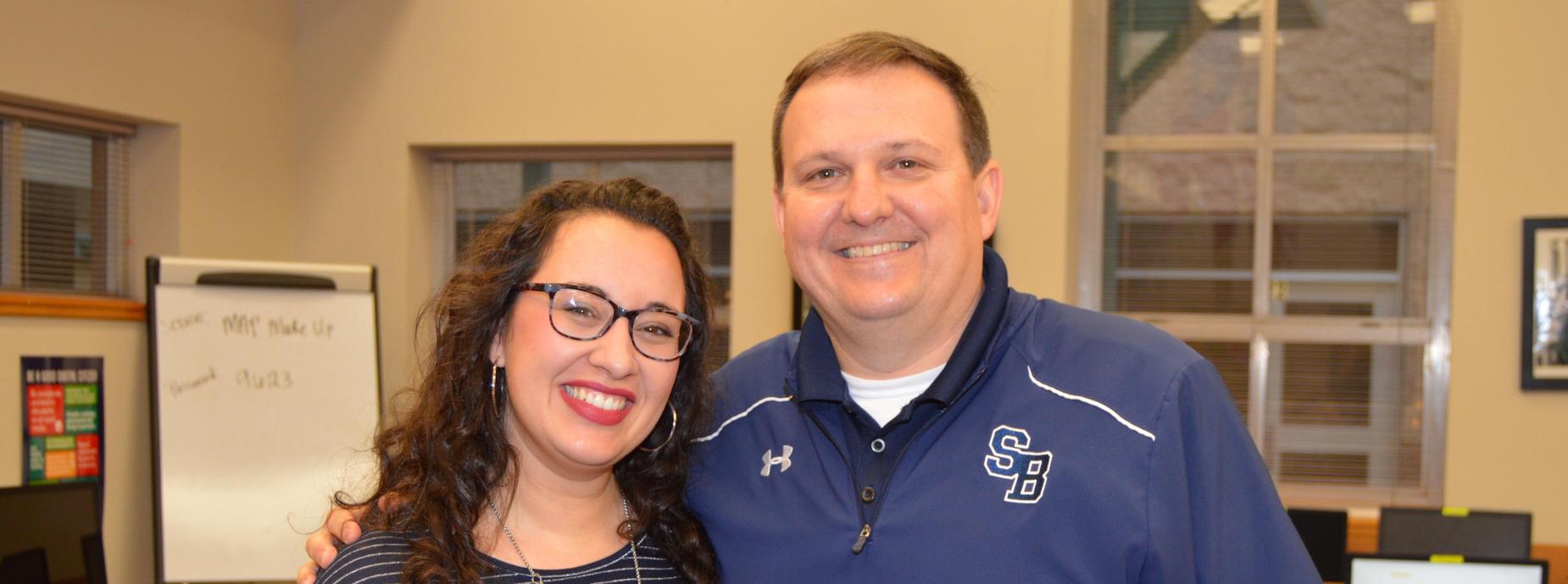 Mrs. Womble and Mr. Smith