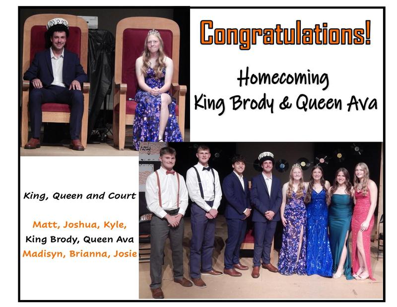 King Brody & Queen Ava and their court