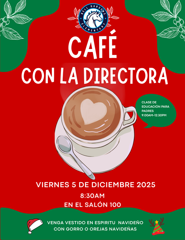 coffee with the principal