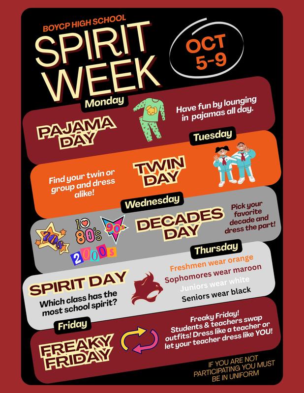 Spirit Week! Featured Photo
