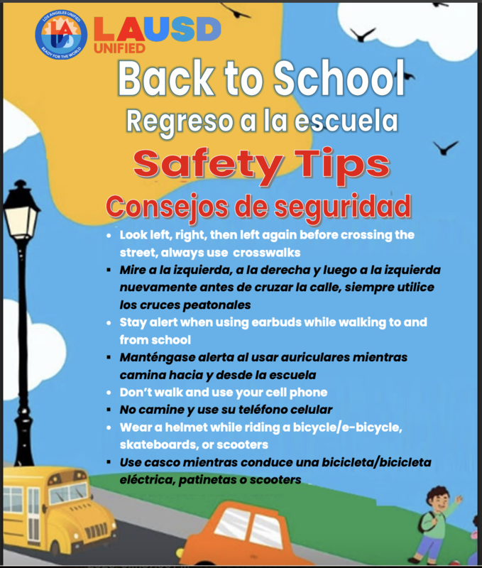 Back to School safety