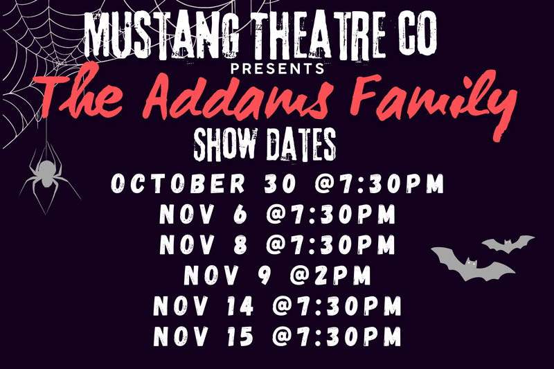 The Mustang Theatre Co. Presents: The Addams Family Featured Photo