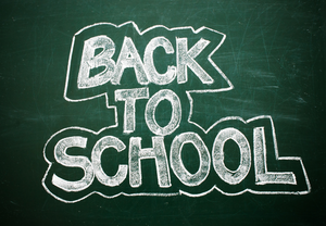 back to school sign